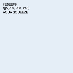 #E5EEF6 - Aqua Squeeze Color Image